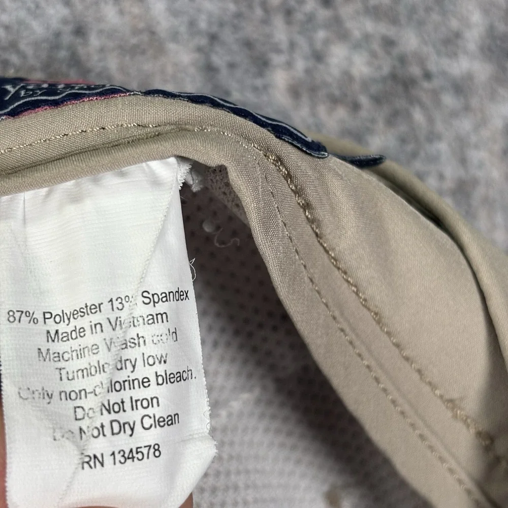 Vineyard Vines Men's Shorts 38 Khaki Performance Breaker Short Golf‎ Chino